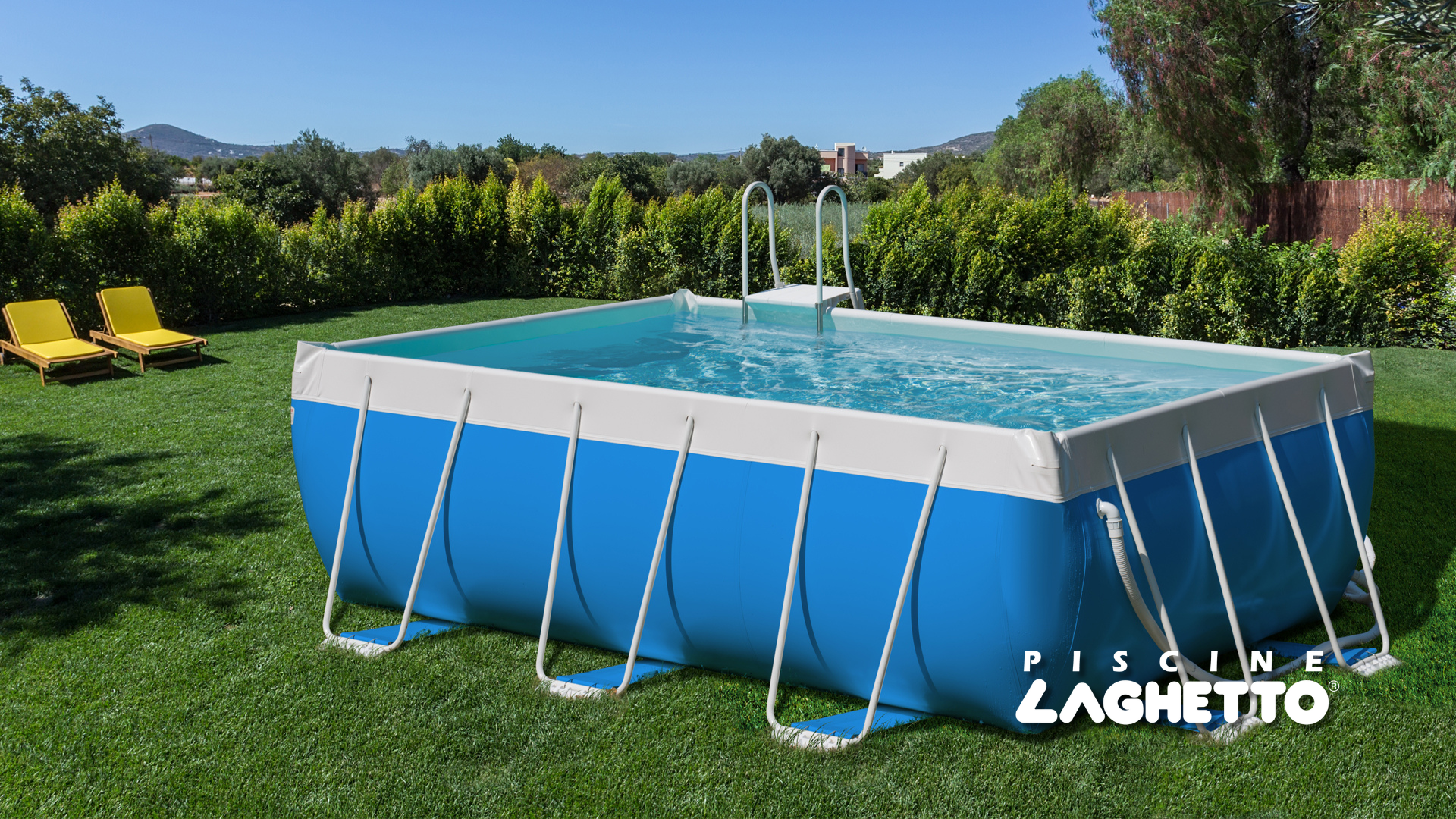 Classic Pop PISCINE LAGHETTO POOL GARDEN ALESSANDRIA